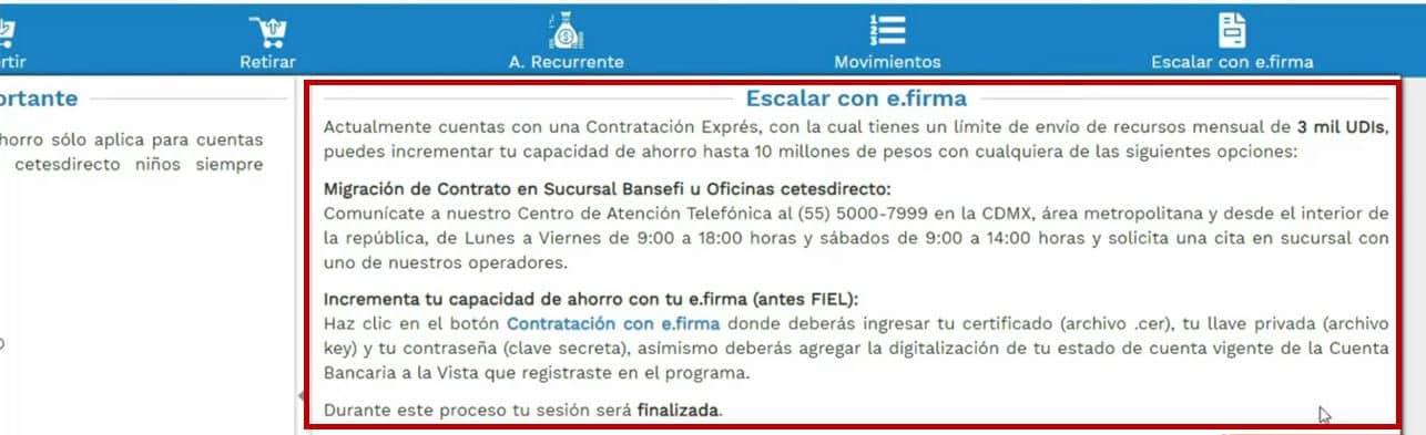 cetes directo - escalar con e-firma 2