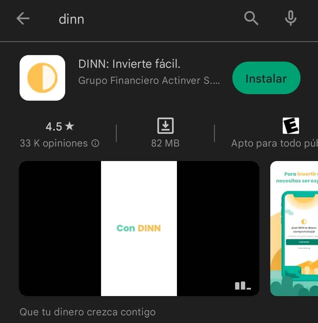 Dinn - descargar app